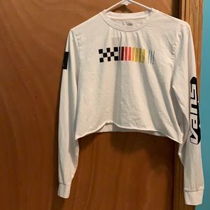 Vans Long Sleeve Crop Top